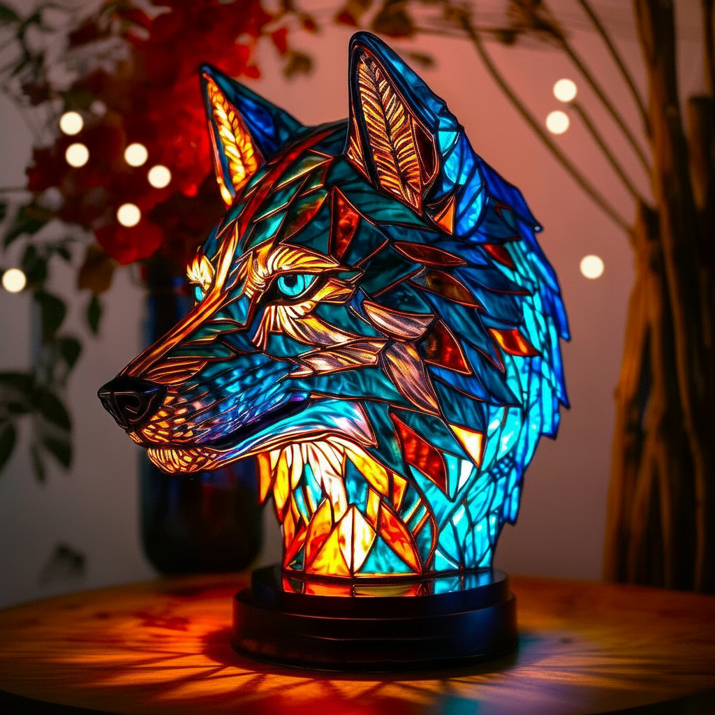 Lámpara Lobo Encantadora