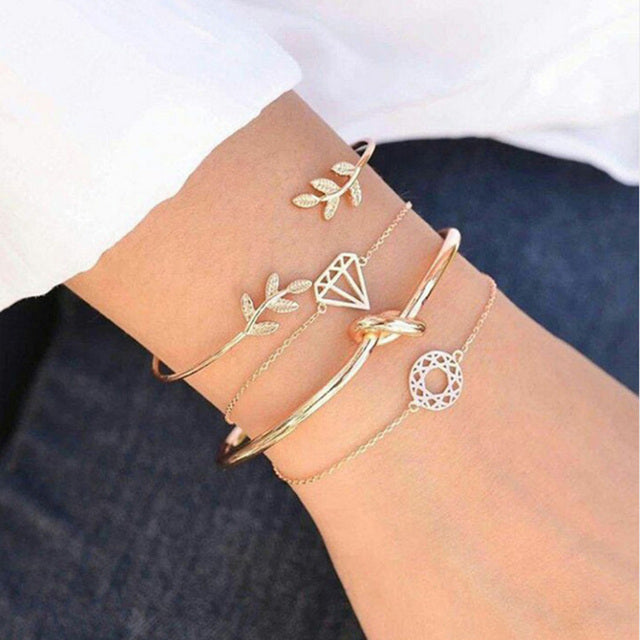 Set de pulseras premium lima