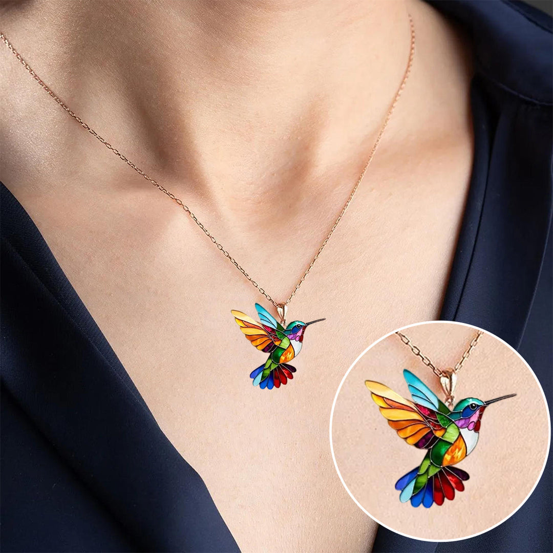 Collar colibrí