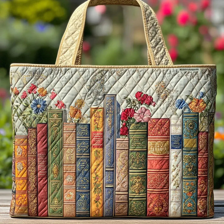 Bolso acolchado - Biblioteca Encantada