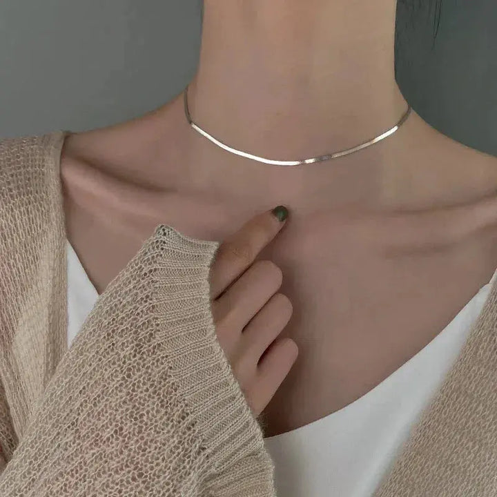 Collar de plata de ley