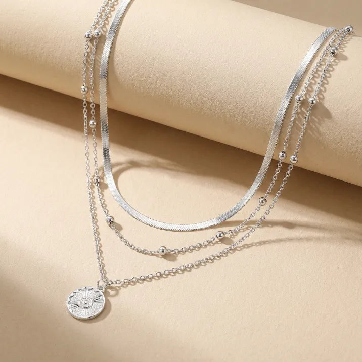 Collar chapado en plata