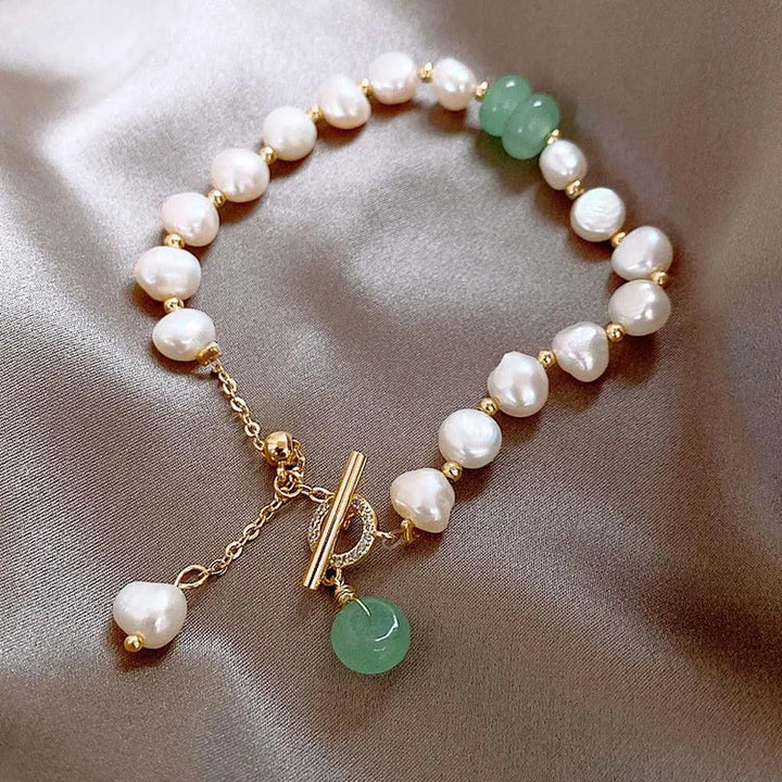 Pulsera aventura marina con perlas