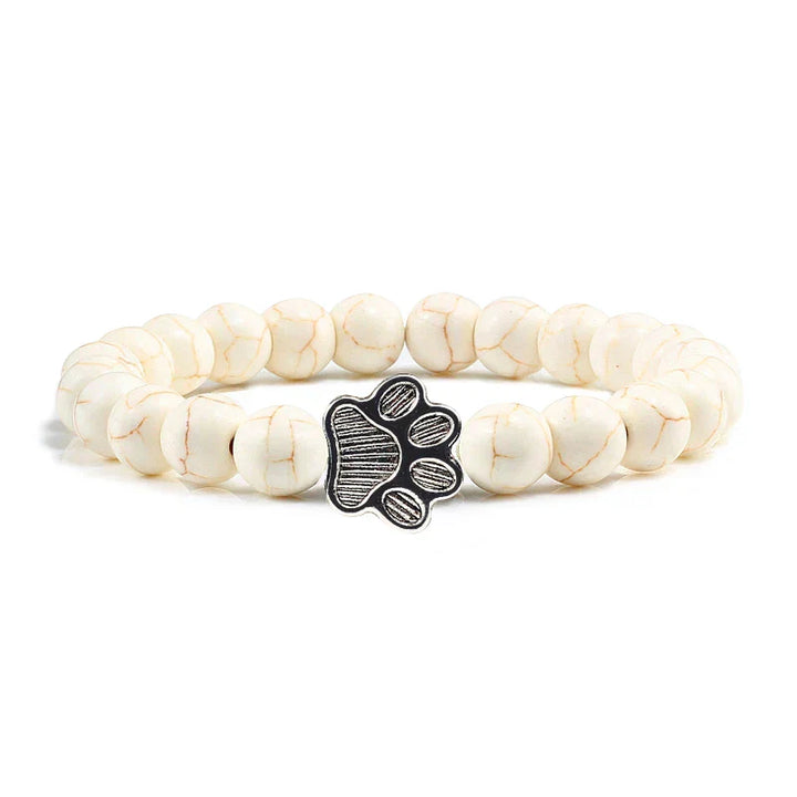 Tobillera con cuentas - Diseño en piedra natural