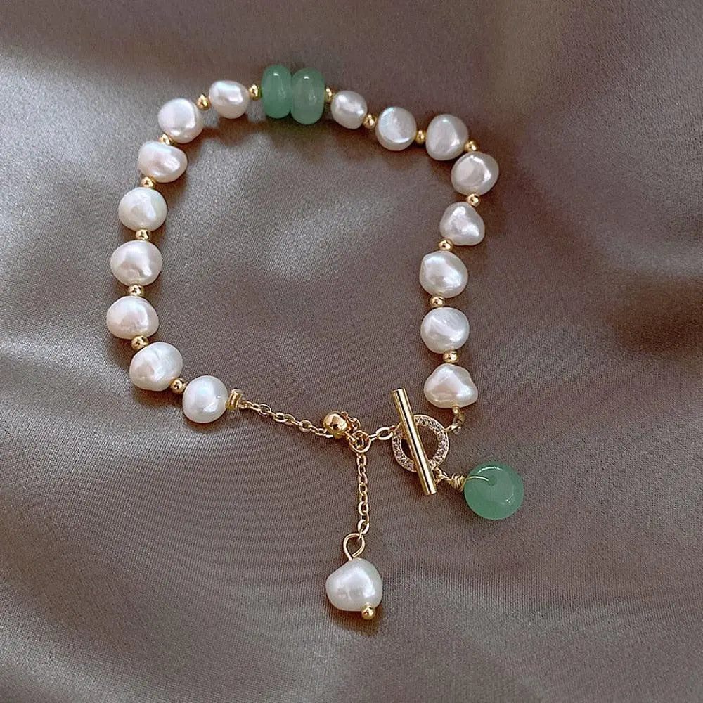 Pulsera aventura marina con perlas