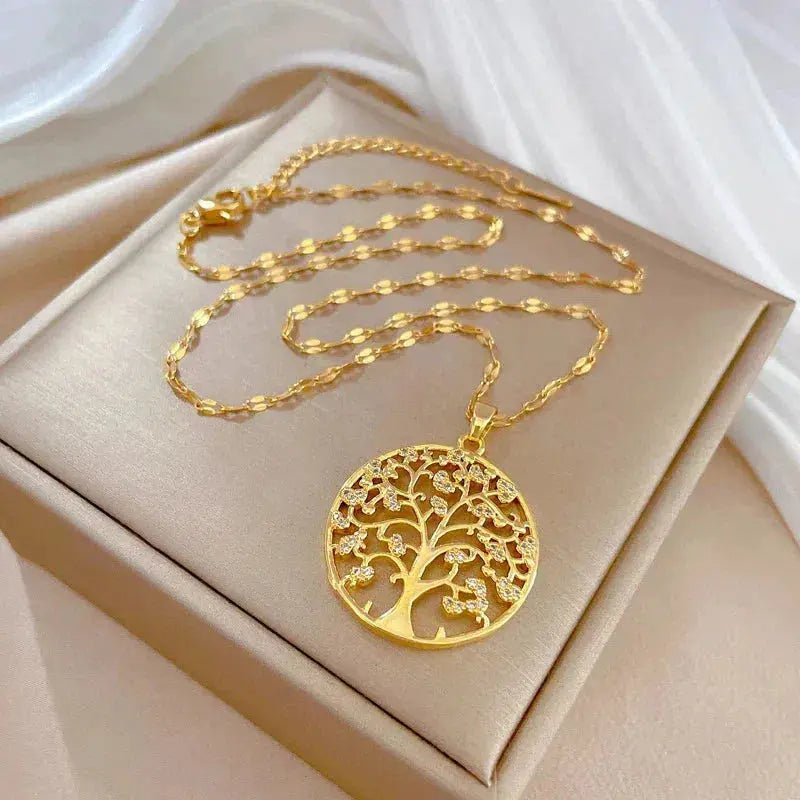 Collar de oro 'Raíces de la Vida'