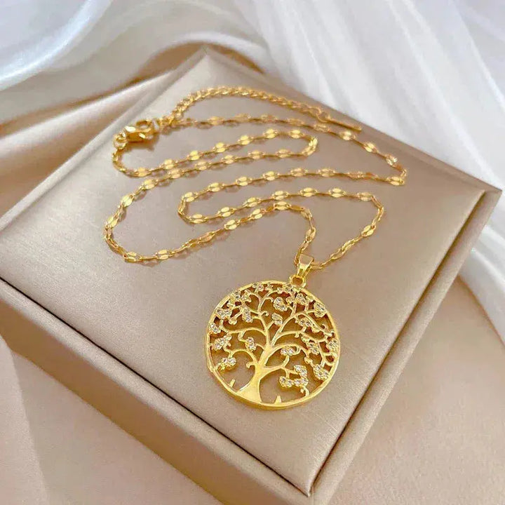 Collar de oro 'Raíces de la Vida'