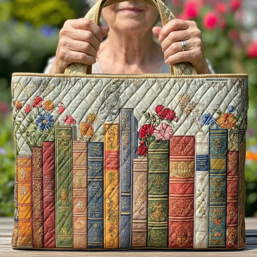 Bolso acolchado - Biblioteca Encantada