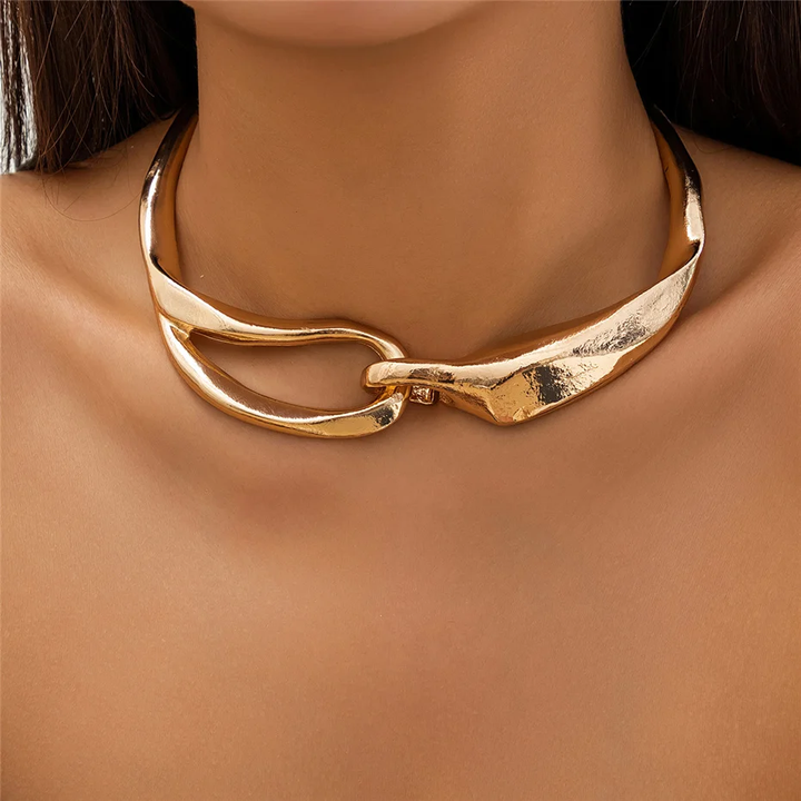 Collar vintage de oro - Elegancia atemporal