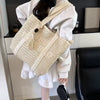 Bolso tote tejido
