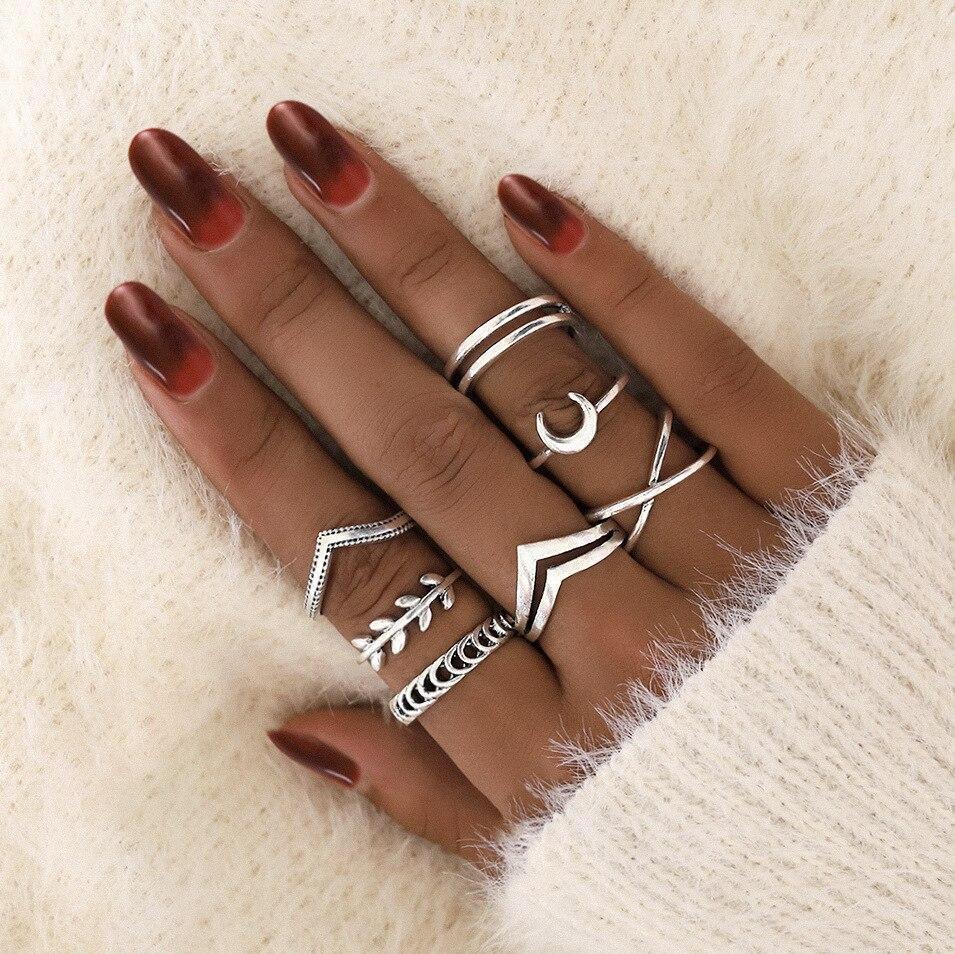 Set exclusivo de 8 a 12 anillos