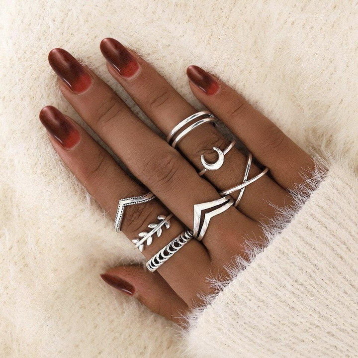 Set exclusivo de 8 a 12 anillos