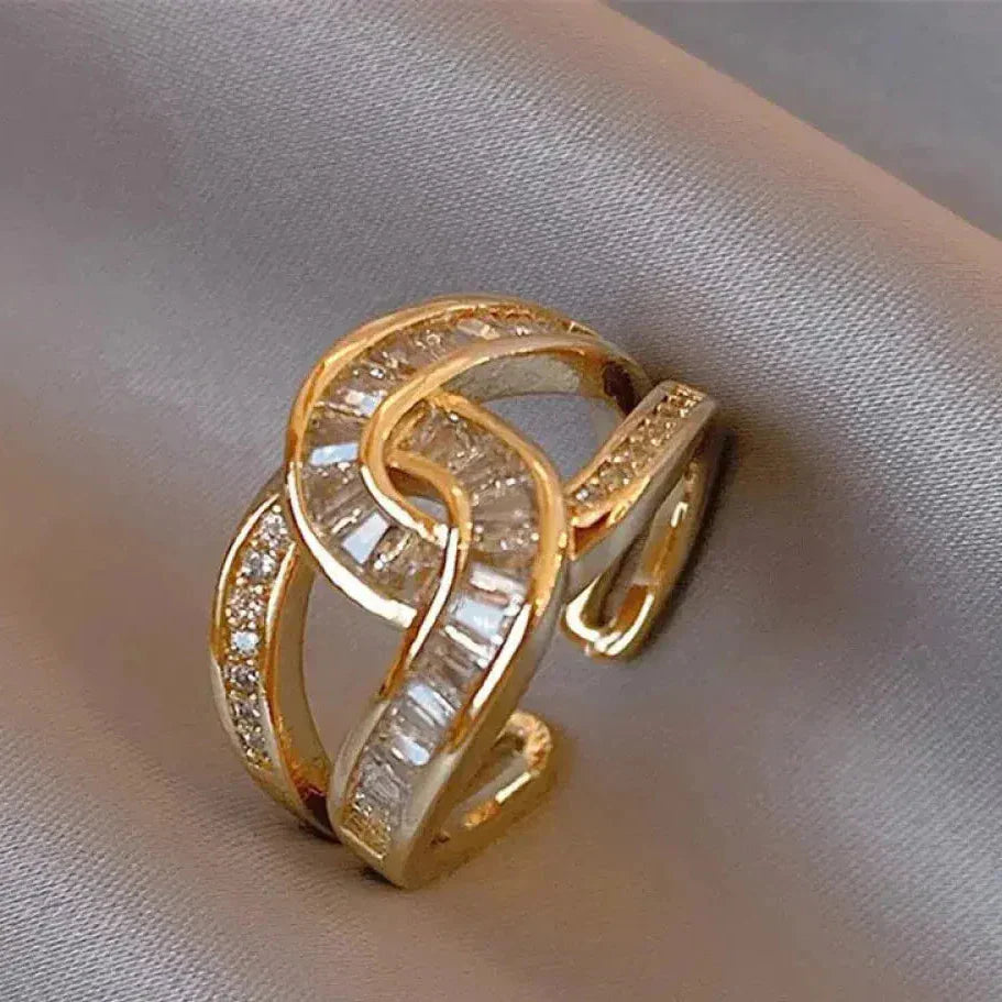 Anillo chic con lazo