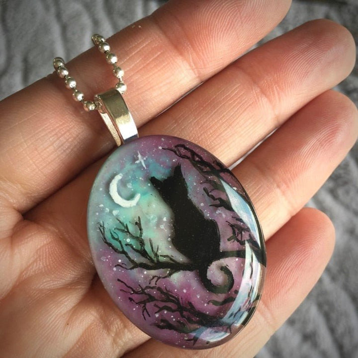 Collar para gatos con patrón de estrellas